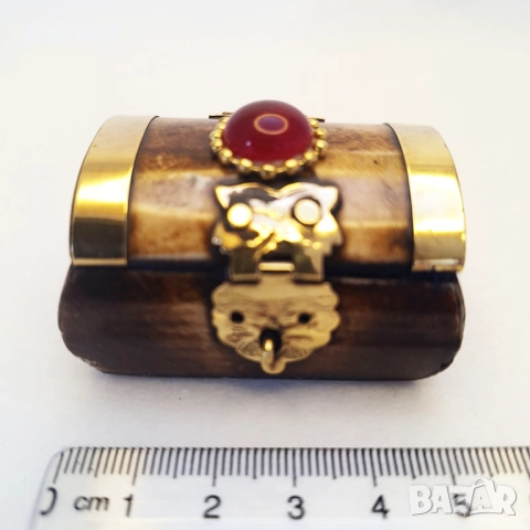 Кутии за бижута от естествен биволски рог с бронзов обков, снимка 7 - Подаръци за жени - 47234779