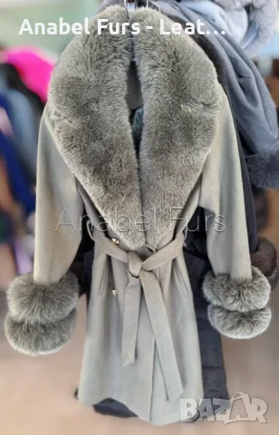 Дамски палта от кашмир и алпака, снимка 14 - Палта, манта - 47479123