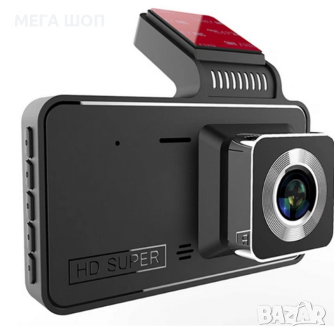 Видеорегистратор DUAL LENS FULL HD1080 с 3 лещи и нощно виждане, снимка 3 - Други - 53918038