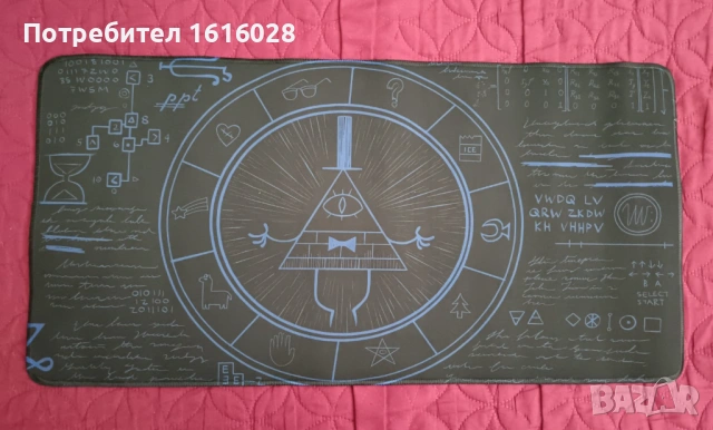 Професионална голяма геймърска подложка за мишка