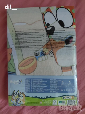 Детски спален комплект БЛУИ Bluey -плик 140х200, възглавница 70х90, снимка 5 - Спално бельо и завивки - 50618968