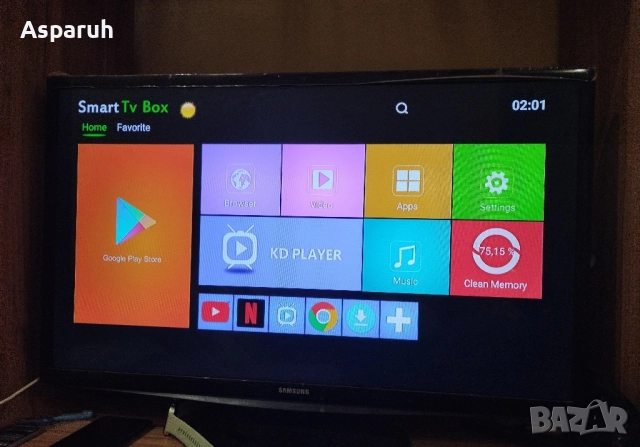 X96 mini Ram 4 Rom 32, снимка 3 - Приемници и антени - 52434667
