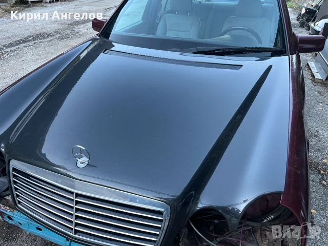 Преден капак за Mercedes E-class W210 , снимка 3 - Части - 52227525