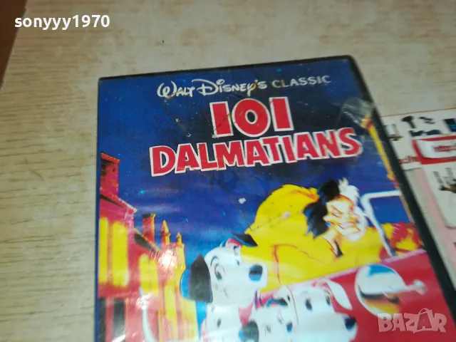 101 ДАЛМАТИНЦИ-VHS VIDEO TAPE 0801251536, снимка 6 - Други жанрове - 48601106