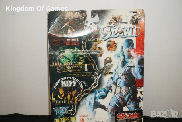 Рядка Фигура 1998 McFarlane Spawn IV Unmasked Series 12 Action Figure With 5 Weapons NEW SEALED, снимка 17 - Колекции - 56241982