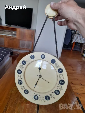 Стенен часовник Янтар,Jantar #6, снимка 5 - Други ценни предмети - 50422612