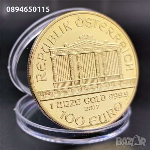 Монета "Виенска филхармония - 1 OZ", снимка 4 - Нумизматика и бонистика - 35173599