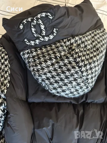 Chanel с рамер с качулка, снимка 5 - Якета - 56489118