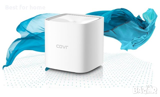 Безжичен рутер усилвател D-Link Gigabit Mesh COVR-1102 Dual-Band 2 Pack, снимка 3 - Рутери - 42466951