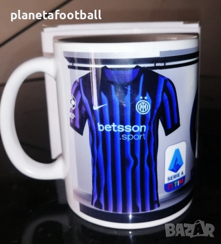 Футболна чаша на Интер с Ваше Име и Номер!Фен чаша на INTER!2026!Футболни подаръци!, снимка 2 - Фен артикули - 54181163