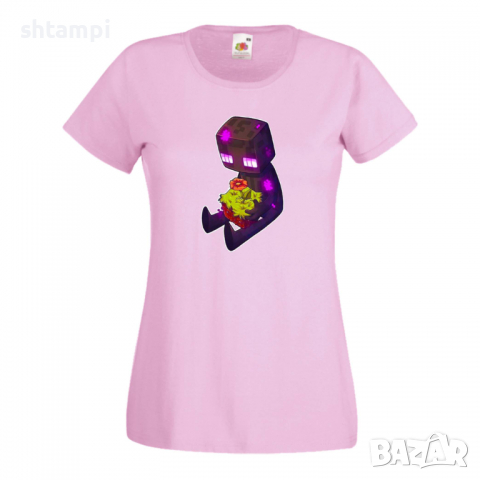 Дамска тениска Enderman 4 майнкрафт Minecraft,Игра,Забавление,подарък,Изненада,Рожден Ден., снимка 13 - Тениски - 36520703