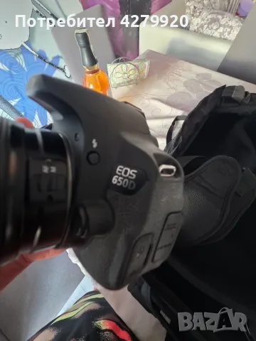 Canon 650D с раница и обективи, снимка 5 - Фотоапарати - 56019449