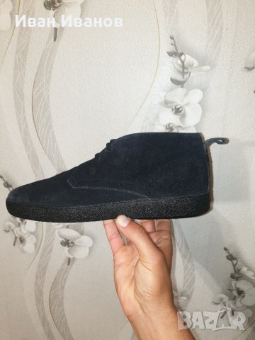 Луксозни велурени  обувки TODS номер 44 , снимка 2 - Ежедневни обувки - 42486623