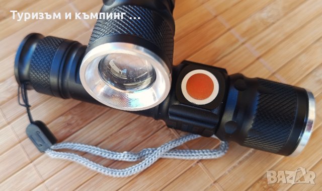  Акумулаторен прожектор / 80 грама / с USB зареждане, снимка 5 - Къмпинг осветление - 19417454