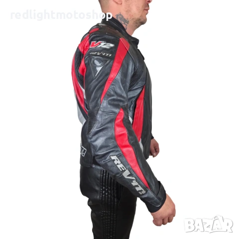 №5553 Rev’it! Мъжко кожено мото яке – размер 54, снимка 2 - Аксесоари и консумативи - 53066571
