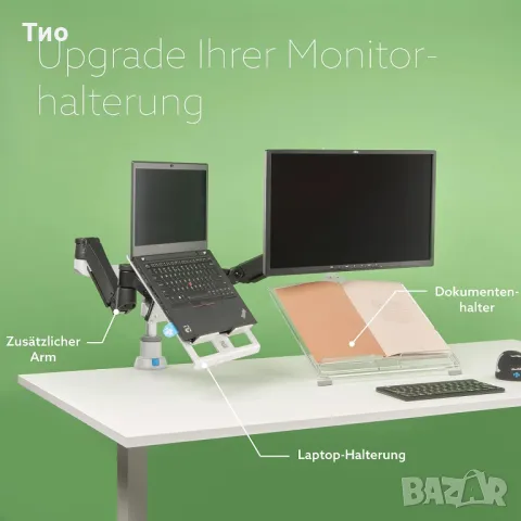 R-Go Zepher 4 C2, стойка за монитор, 13-40', 8кг, снимка 5 - Монитори - 49656382