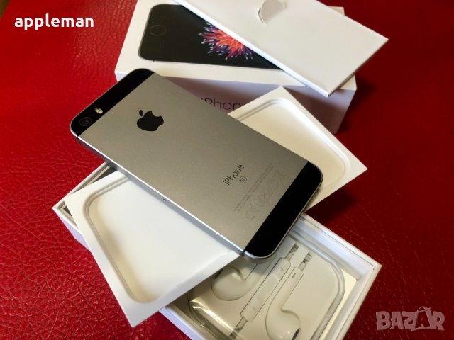 Apple iPhone SE 32Gb Space Gray Фабрично отключен Айфон телефон, снимка 7 - Apple iPhone - 30286617