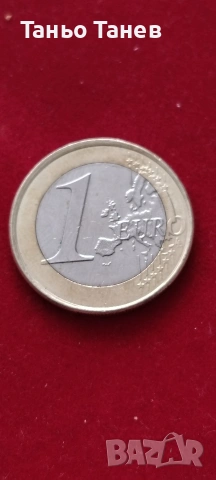 Една много рядка Хърватска монета от (1)евро-2023г със допусната грешка при изсичането. , снимка 3 - Нумизматика и бонистика - 53993952