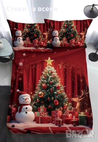 Коледни спални комплекти , снимка 5 - Спално бельо - 52541166