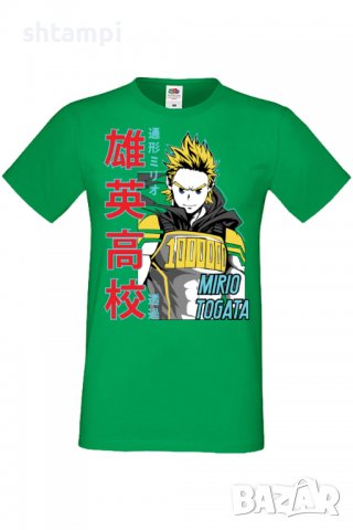 Мъжка тениска My Hero Academia Mirio Togata 02,Анимация,игра,Празник,Повод,, снимка 7 - Тениски - 38096392