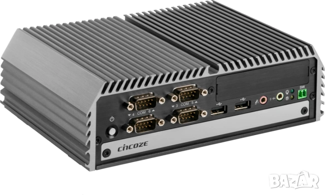 • Индустриален Rugged мини компютър i5-6300u/8GB RAM/250GB SSD/RAID/6X RS232/2x LAN/WiFi/9-48V