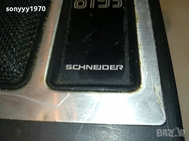 schneider-внос france 0101231605, снимка 11 - Радиокасетофони, транзистори - 39155054