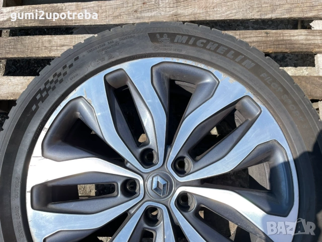 18цола Джанта 5х114,3 за Renault Talisman 7,5J et46 Michelin 245/45/18, снимка 3 - Гуми и джанти - 54169701