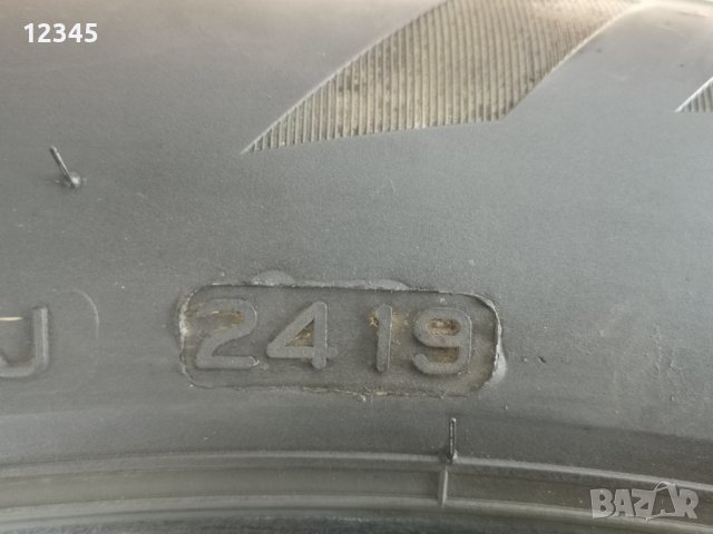 225/55R18 bridgestone dot2019-№761, снимка 14 - Гуми и джанти - 39251227