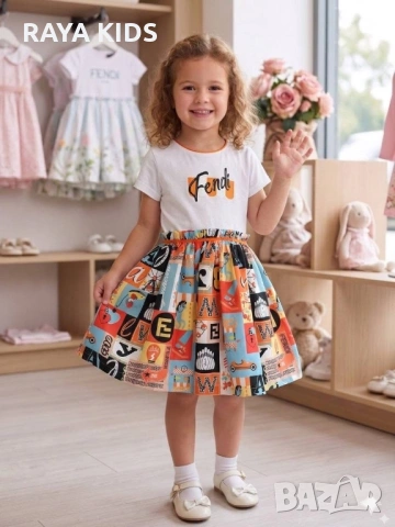 Рокли за момичета от 2 до 8 години!, снимка 2 - Детски рокли и поли - 54223023
