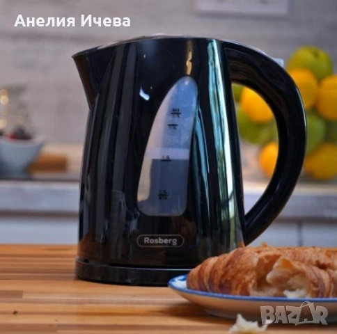 Електрическа кана Rosberg, 2200W, 1.7л., 2 ГОДИНИ ГАРАНЦИЯ, снимка 5 - Кани - 50552729