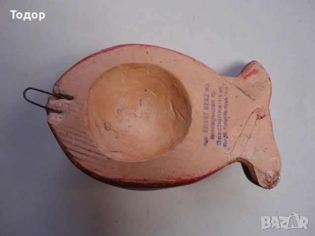 Керамична маска фигура Ernst Henz 2, снимка 7 - Други ценни предмети - 54086465