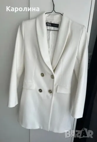 Нов блейзър на #ЗАРА с хартиен етикет , снимка 3 - Сака - 43360165