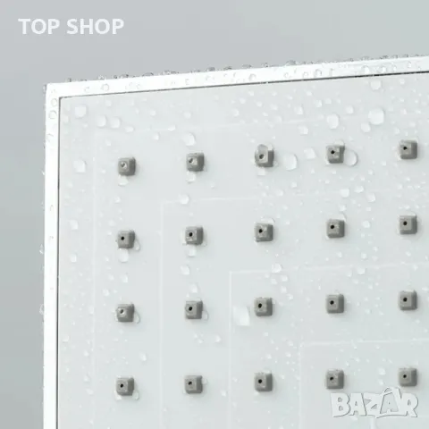 Хромиран горен душ комплект, смесител тип дъждовен душ Schütte, снимка 4 - Други - 49204861