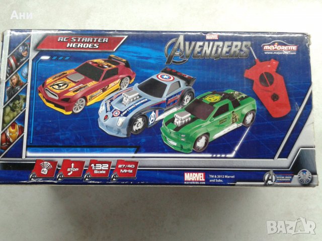 Нова кола с дистанционно Avengers., снимка 1 - Коли, камиони, мотори, писти - 31167172