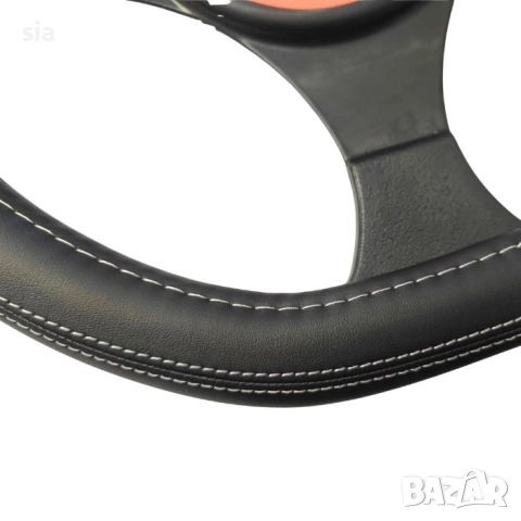 Калъф за волан, чере цвят, еко кожа, D- форма, снимка 3 - Аксесоари и консумативи - 39359758