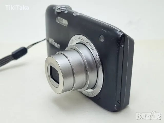 Nikon COOLPIX S2800 Black – 20.1MP CCD Digital Camera | 5x Optical Zoom | HD Video, снимка 2 - Фотоапарати - 56455113