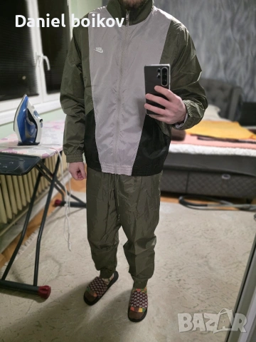 Nike Sportswear Облекло за бягане 'CLUB' в Маслина, снимка 4 - Спортни дрехи, екипи - 53344745