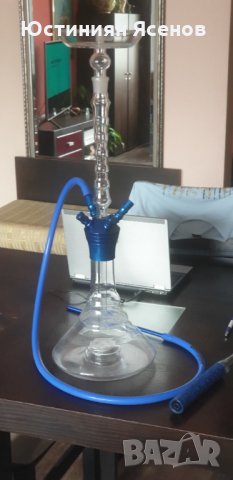 Продавам оригинално, стъклено , уникално наргиле - KAYA SHISHA, снимка 1 - Наргилета - 30570868