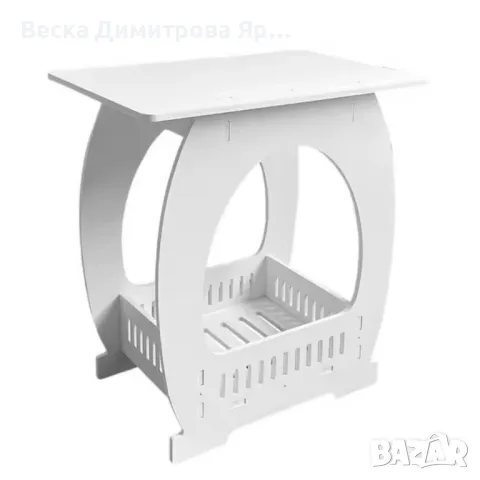 Модерна масичка за кафе 40 см (височина) x 36 см (ширина) x 24 см