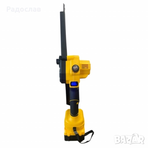 Акумулаторна Резачка 36V 8Ah с Шина 15 см – Трион с Автоматично Смазване и 2 Вериги., снимка 3 - Градинска техника - 52498600