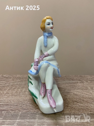 Порцеланова статуетка „Кънкьорка“