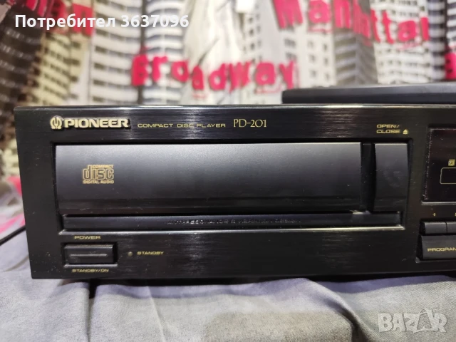 CD player Pioneеr PD-201 , снимка 7 - Ресийвъри, усилватели, смесителни пултове - 51144684