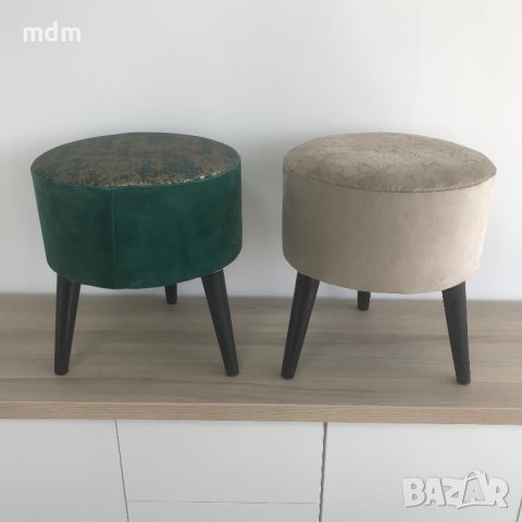 Тапицирани табуретки Цена за брой 38лв., снимка 3 - Столове - 42454704