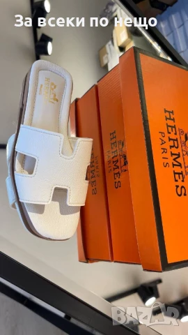 Hermes Дамски Летни Ежедневни Чехли Хермес - 2 Налични Цвята Код E635, снимка 6 - Чехли - 51001258