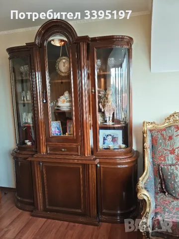 Холнасекция в бароков стил, снимка 2 - Секции и витрини - 56525247
