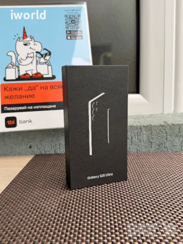 НОВ, НЕразпечатан❗️ SAMSUNG S25 ULTRA ❗️ Titanium Black ❗️Лизинг от 80лв/м ❗️12/256gb❗️ ГАРАНЦИЯ❗️