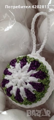 Ръчно изработени Коледни играчки , снимка 10 - Декорация за дома - 52384441