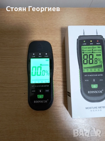 Чисто нов Влагомер RDINSCOS MT-19, снимка 3 - Друга електроника - 52746244