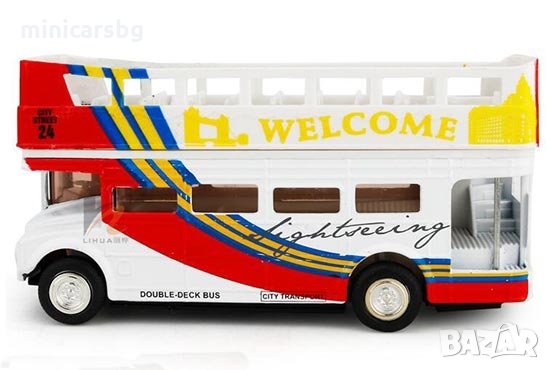 Метални тур автобуси: London Tour Bus - 1 брой!, снимка 4 - Колекции - 32175809
