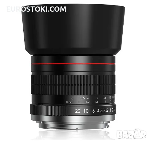 BENOISON 85 мм f1.8 портретен обектив, F обектив за Nikon, ръчен фокус (MF), F-байонет за Nikon D